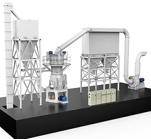 超细高岭土磨粉生产线配置